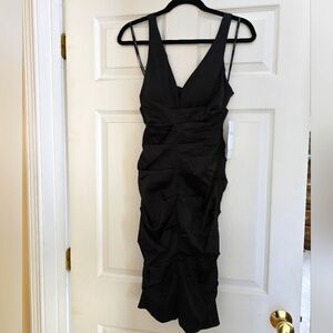 NEW w tags XSCAPE Womens Black Dress